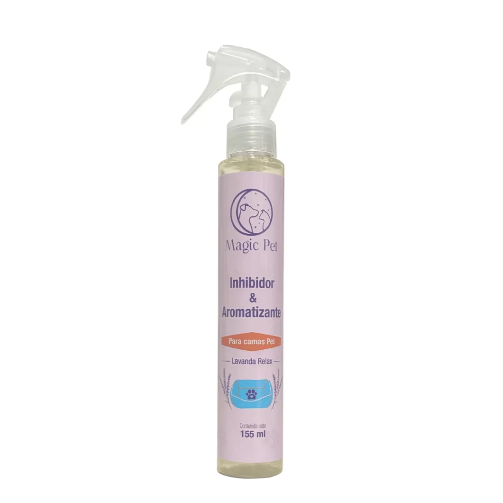 Inhibidor y aromatizante repelente Lavanda Relax Magic Pet para camas de perros y gatos