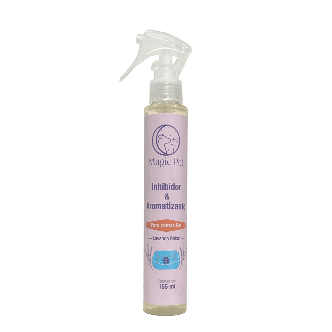 Inhibidor y aromatizante repelente Lavanda Relax Magic Pet para camas de perros y gatos