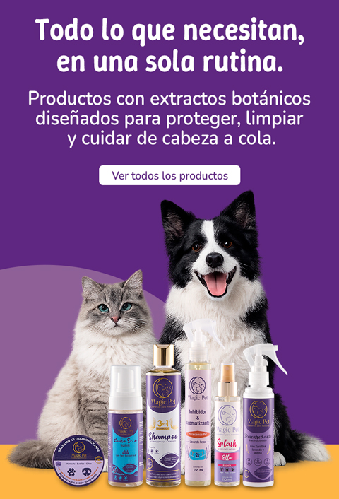 Productos de aseo para mascotas en Medellin, Magic Pet